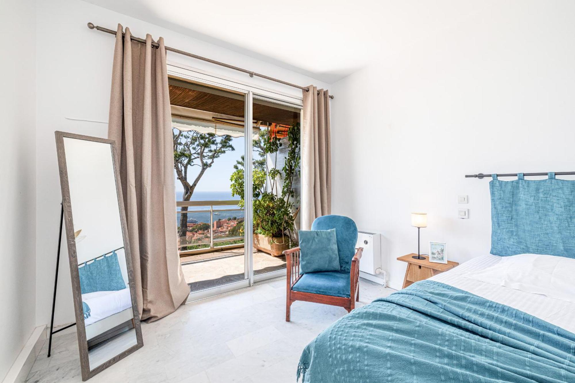 Extraordinary Sea View - 1 Bdr With Ac Apartment Villefranche-sur-Mer Bagian luar foto