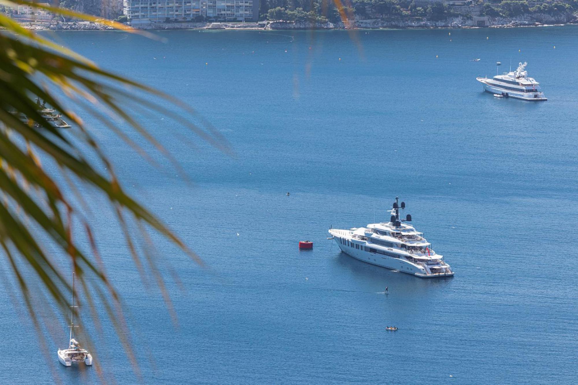Extraordinary Sea View - 1 Bdr With Ac Apartment Villefranche-sur-Mer Bagian luar foto