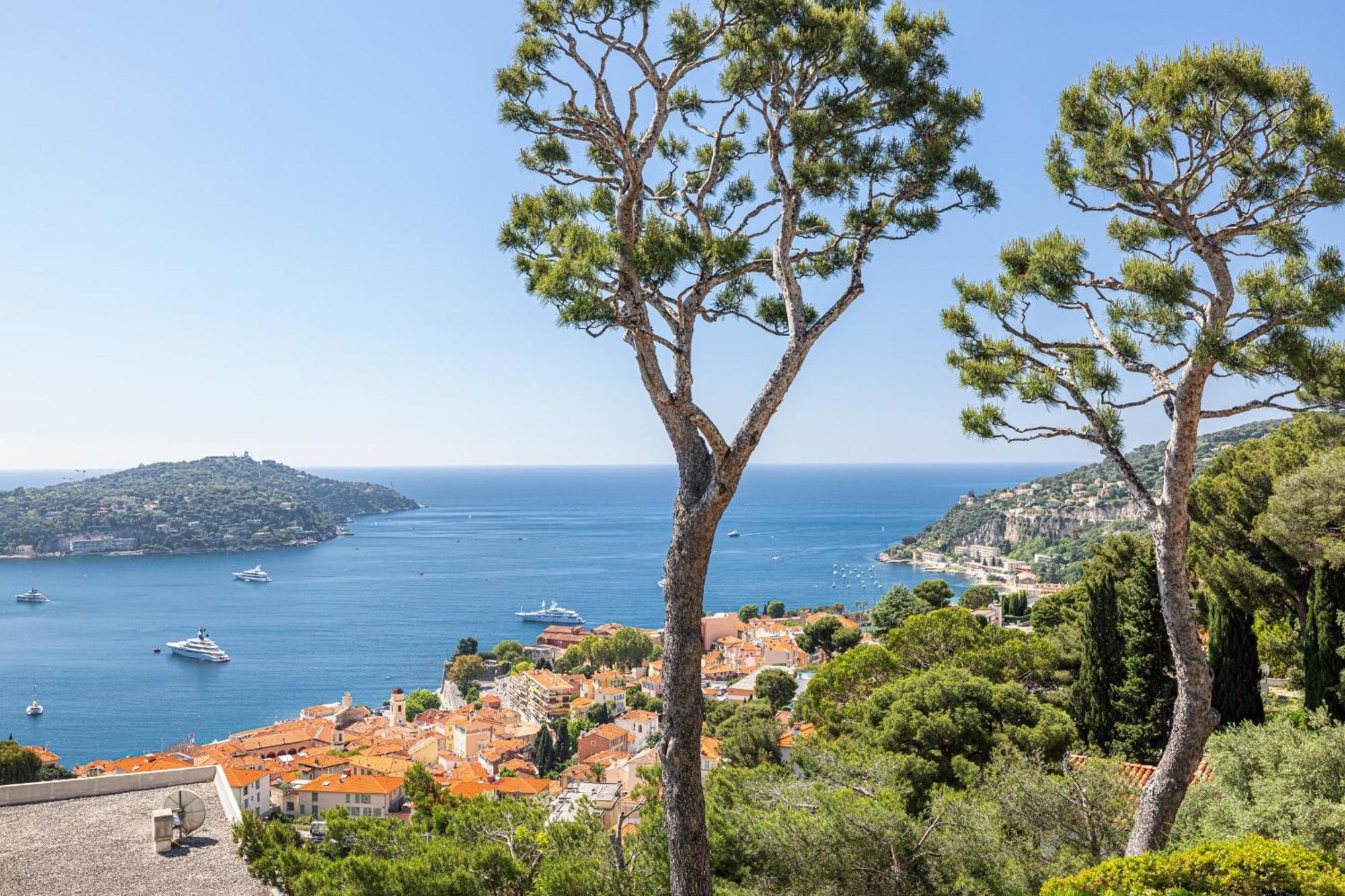 Extraordinary Sea View - 1 Bdr With Ac Apartment Villefranche-sur-Mer Bagian luar foto