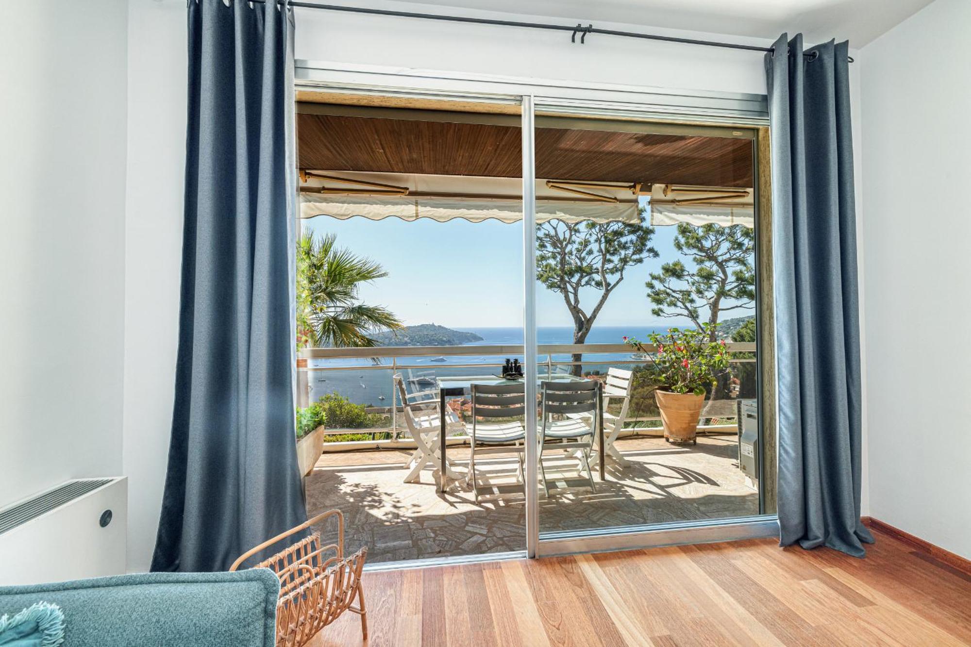 Extraordinary Sea View - 1 Bdr With Ac Apartment Villefranche-sur-Mer Bagian luar foto