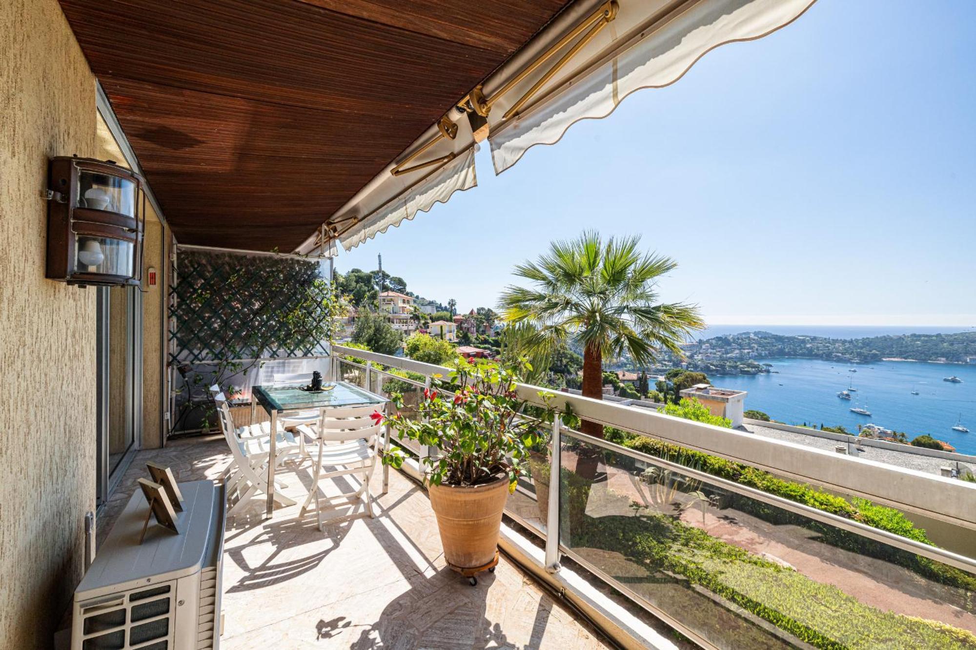 Extraordinary Sea View - 1 Bdr With Ac Apartment Villefranche-sur-Mer Bagian luar foto