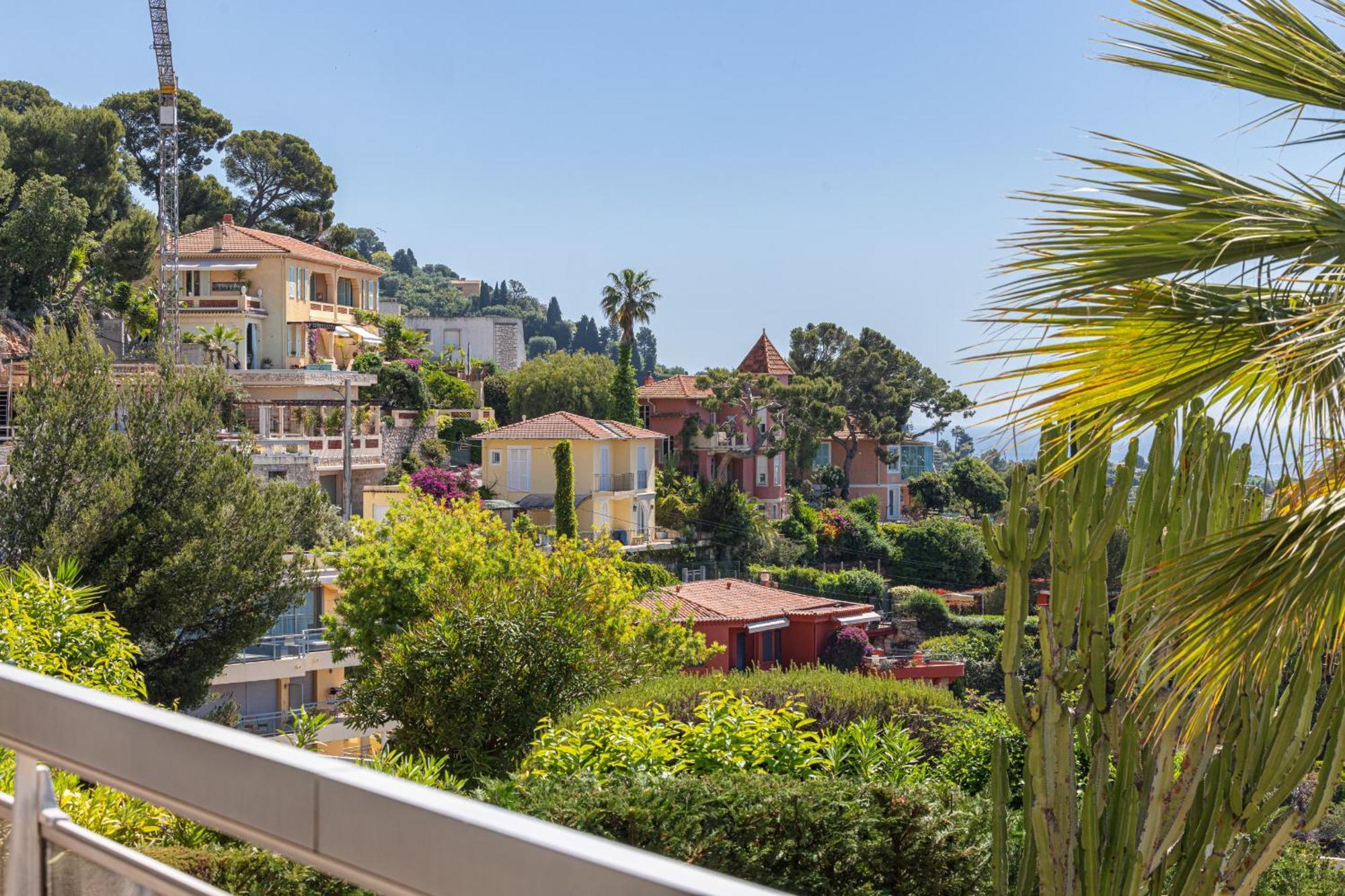Extraordinary Sea View - 1 Bdr With Ac Apartment Villefranche-sur-Mer Bagian luar foto