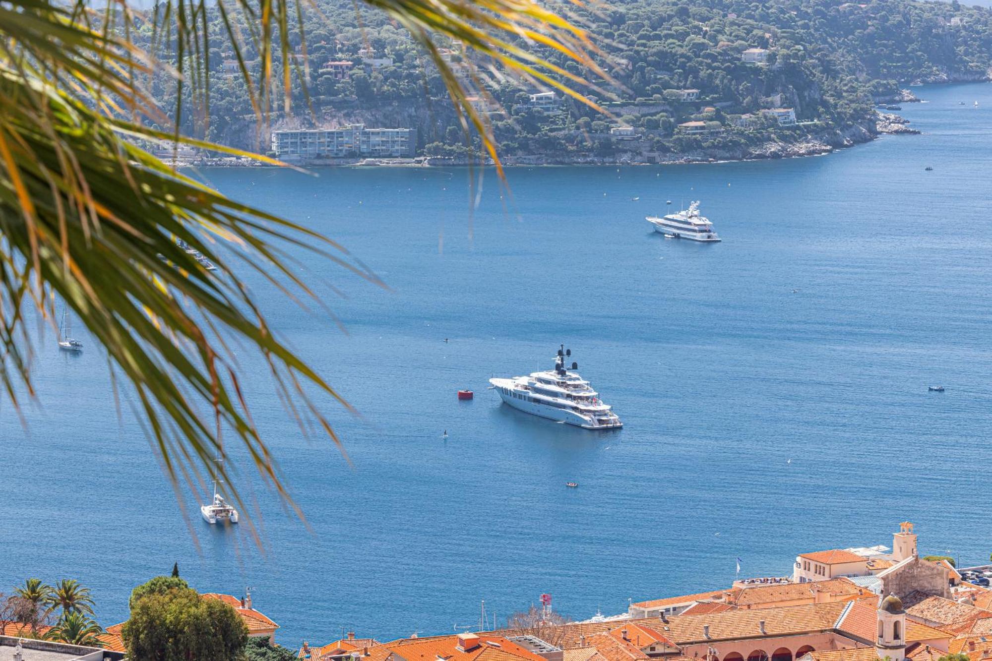 Extraordinary Sea View - 1 Bdr With Ac Apartment Villefranche-sur-Mer Bagian luar foto