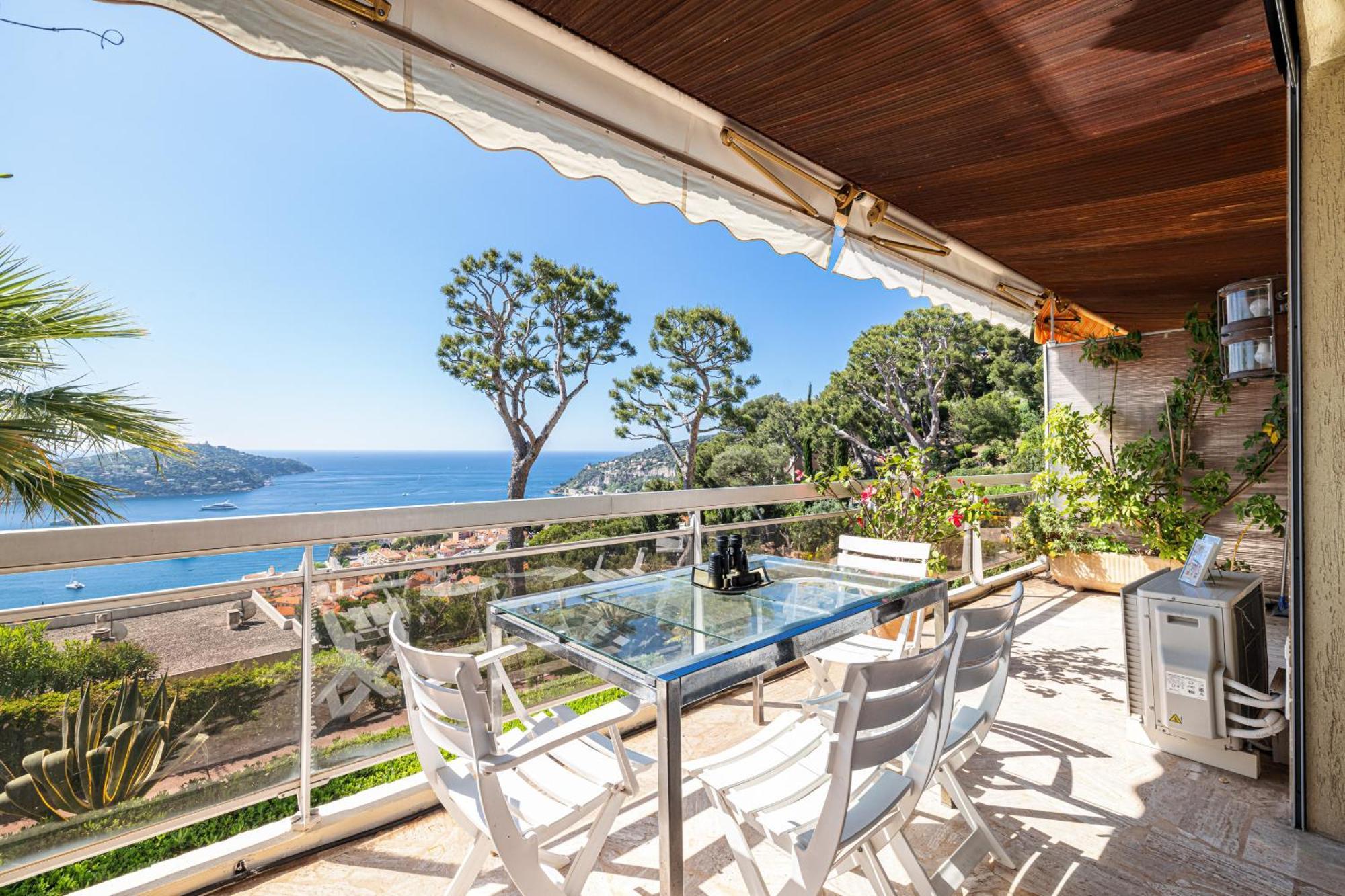 Extraordinary Sea View - 1 Bdr With Ac Apartment Villefranche-sur-Mer Bagian luar foto