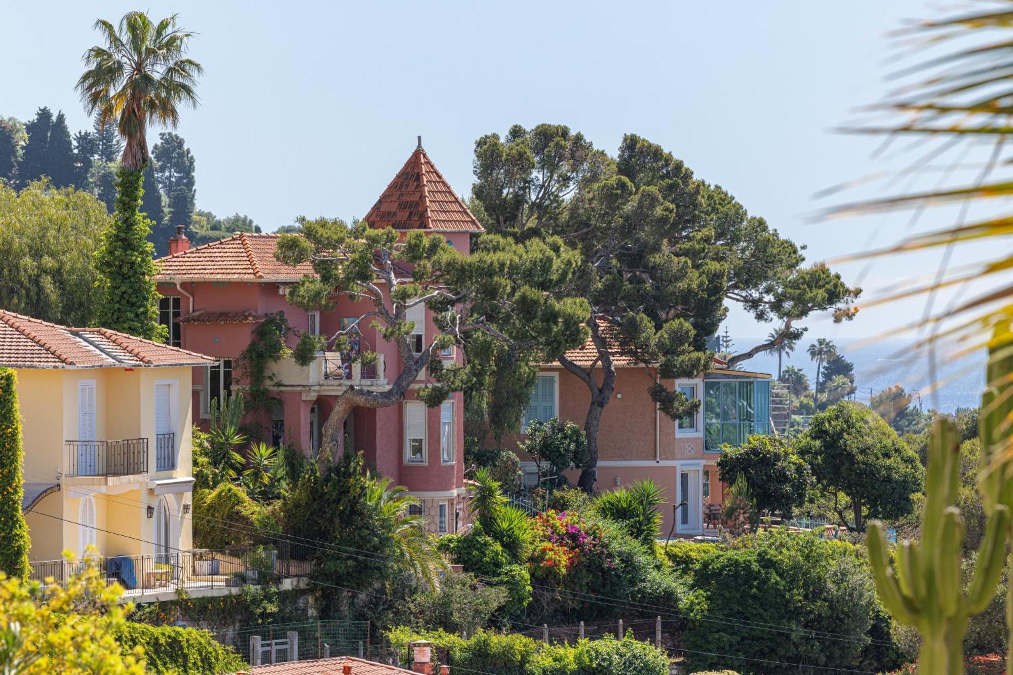 Extraordinary Sea View - 1 Bdr With Ac Apartment Villefranche-sur-Mer Bagian luar foto