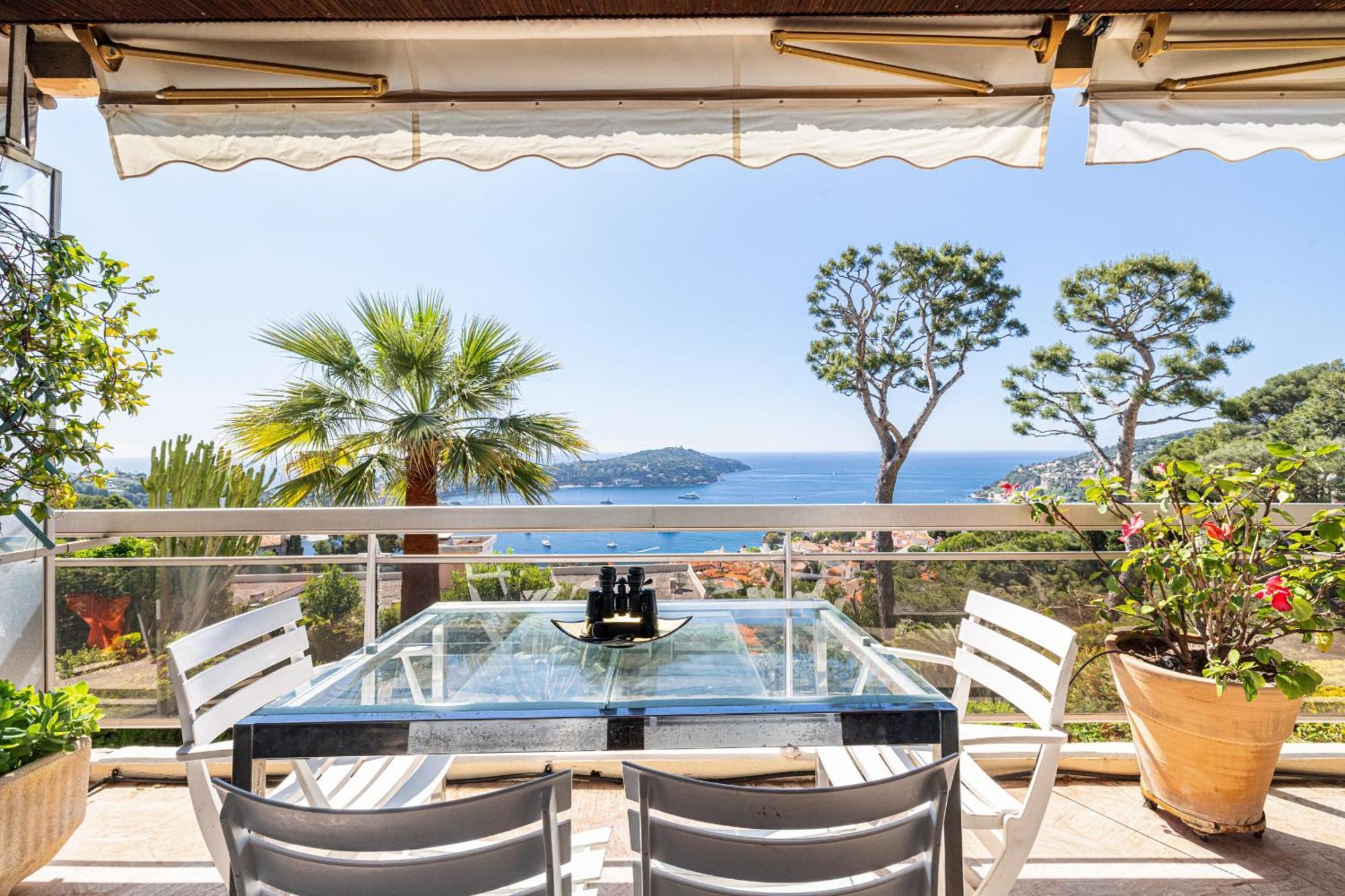 Extraordinary Sea View - 1 Bdr With Ac Apartment Villefranche-sur-Mer Bagian luar foto