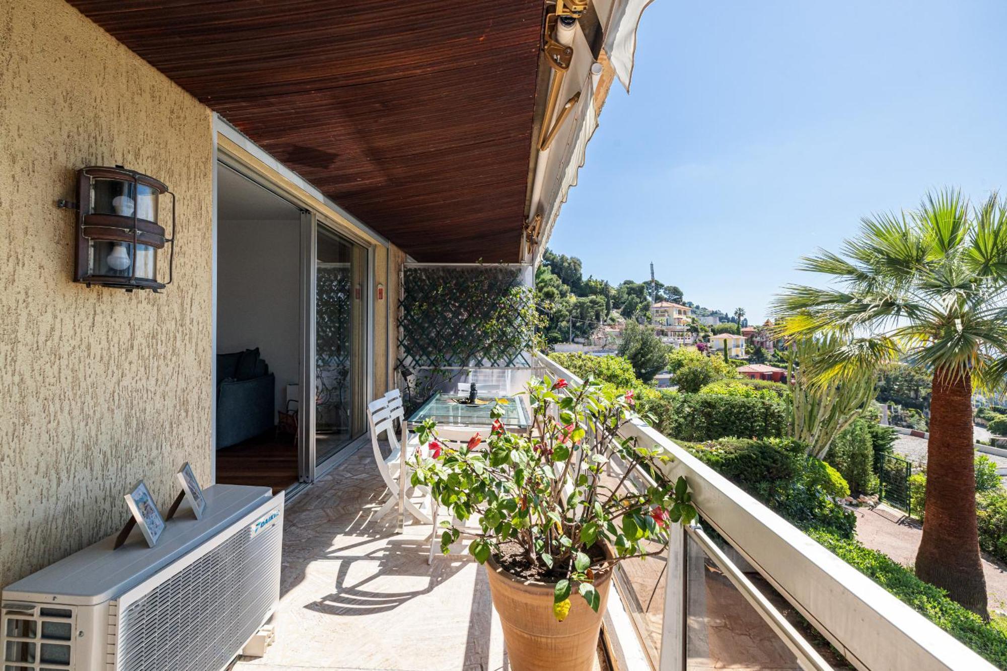 Extraordinary Sea View - 1 Bdr With Ac Apartment Villefranche-sur-Mer Bagian luar foto