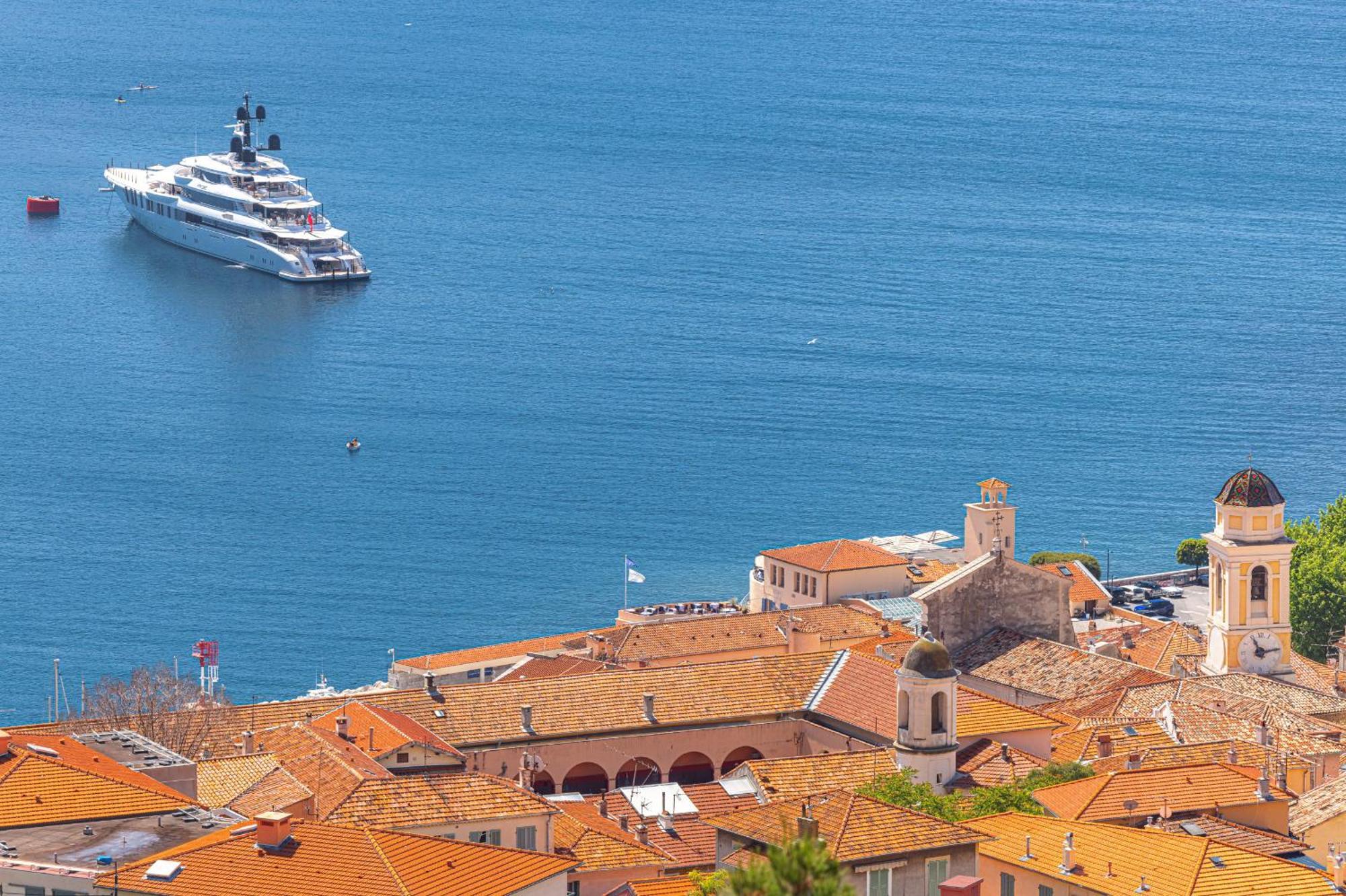 Extraordinary Sea View - 1 Bdr With Ac Apartment Villefranche-sur-Mer Bagian luar foto