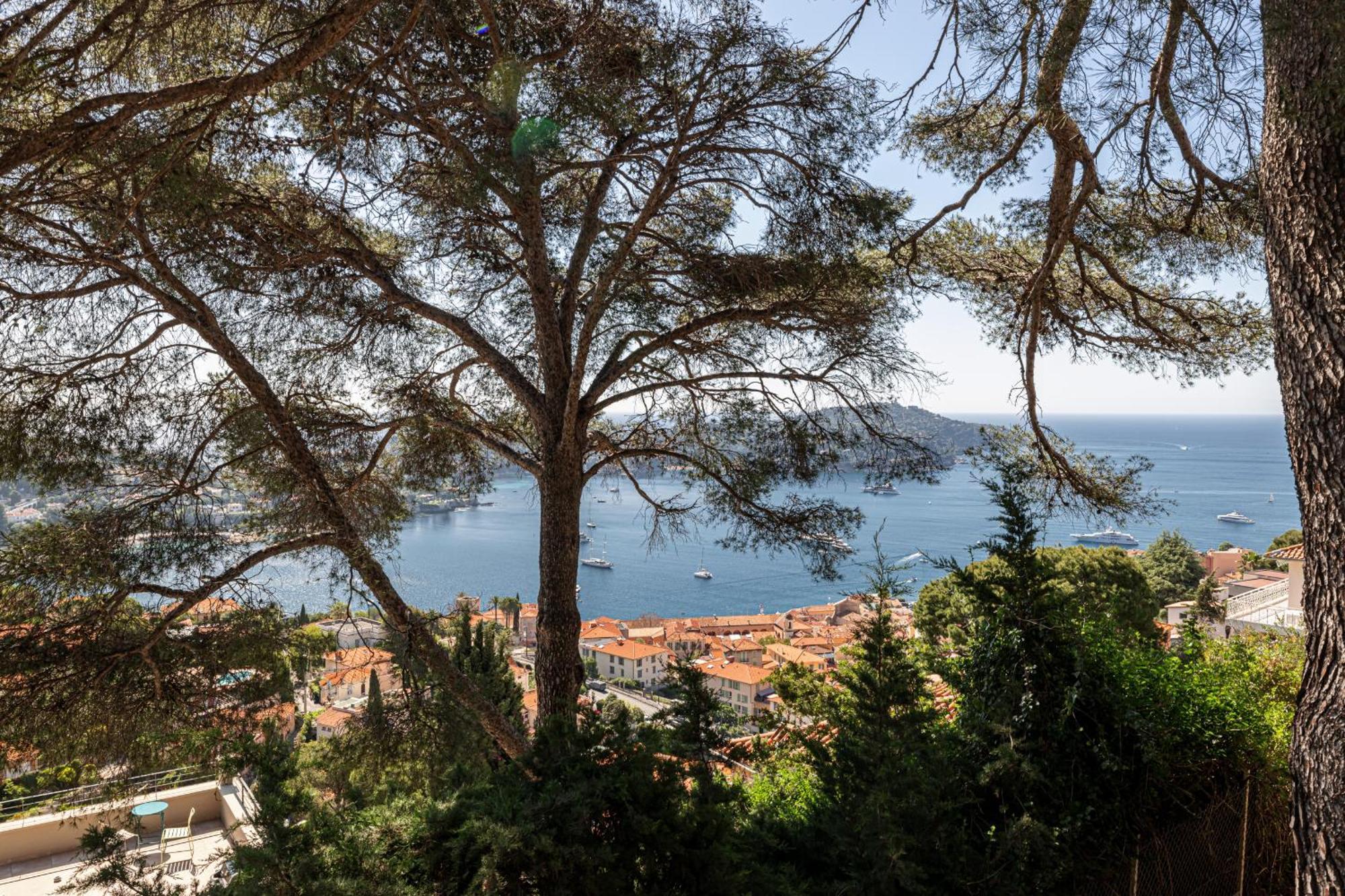 Extraordinary Sea View - 1 Bdr With Ac Apartment Villefranche-sur-Mer Bagian luar foto